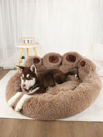 Washable Warm Plush Pet Sofa Bed