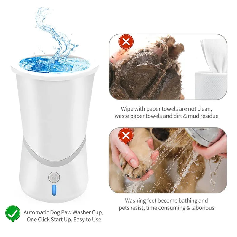 Portable Automatic Dog Paws Cleaner