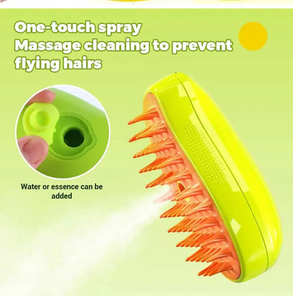 3-In-1 Electric Sprays Massage Comb