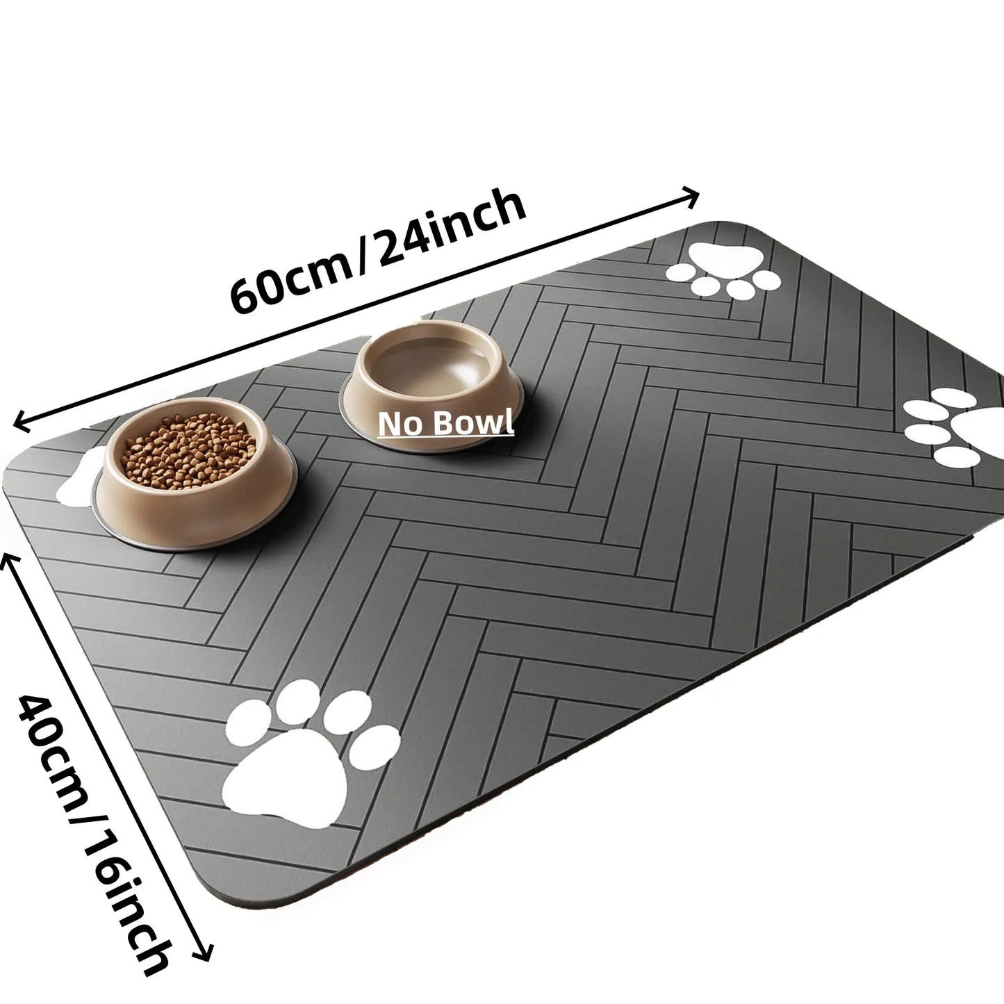 Quick Dry Absorbent Pet Feeding Mat