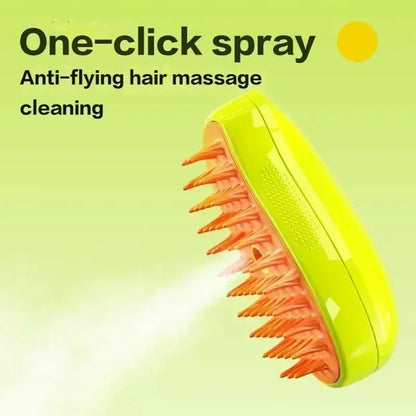 3-In-1 Electric Sprays Massage Comb