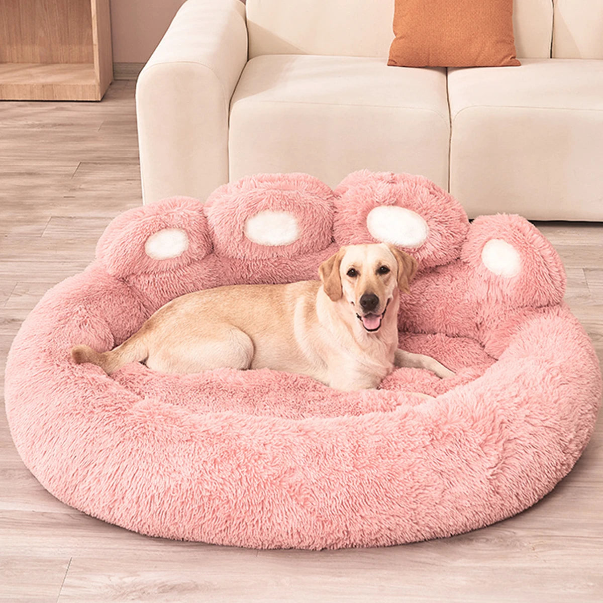 Washable Warm Plush Pet Sofa Bed