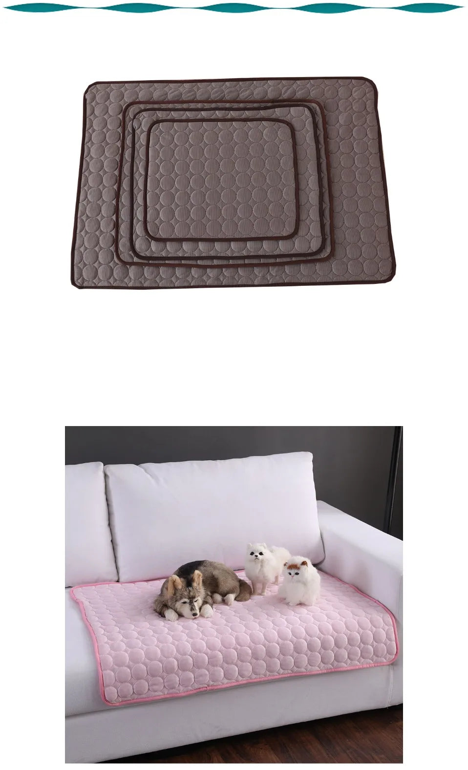 Durable Summer Pet Cooling Mat