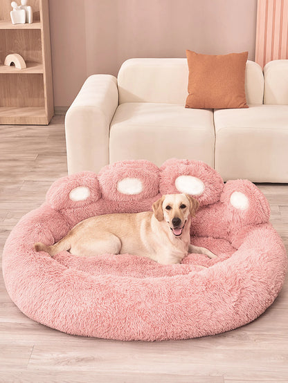 Washable Warm Plush Pet Sofa Bed