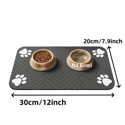 Quick Dry Absorbent Pet Feeding Mat