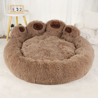 Washable Warm Plush Pet Sofa Bed