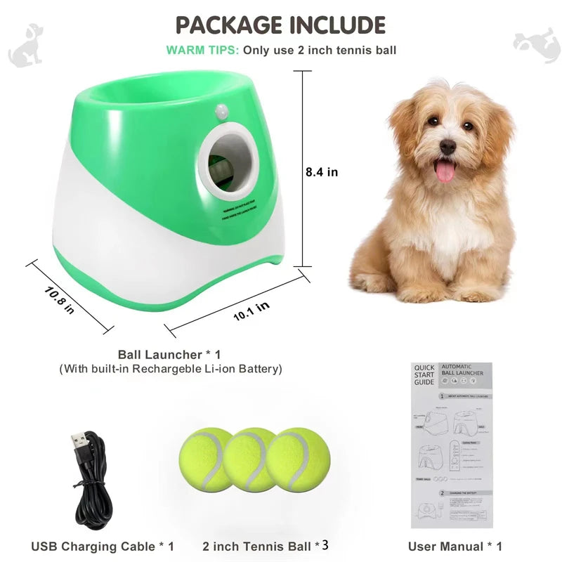 Automatic Tennis Launcher Dog Pet Toy