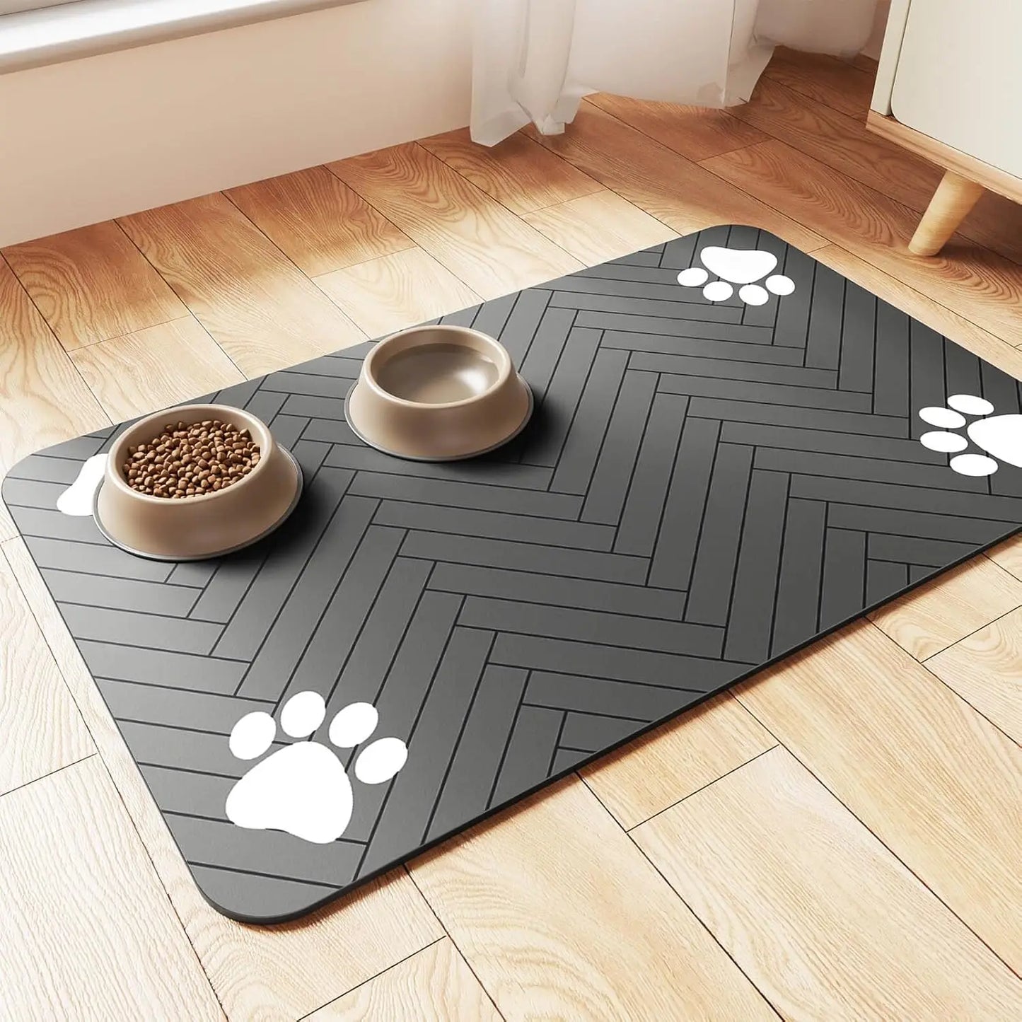 Quick Dry Absorbent Pet Feeding Mat