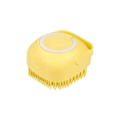 Soft Silicone Pet Shampoo Dispenser Bath Brush