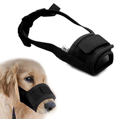 Adjustable Anti Barking Pet Dog Muzzle