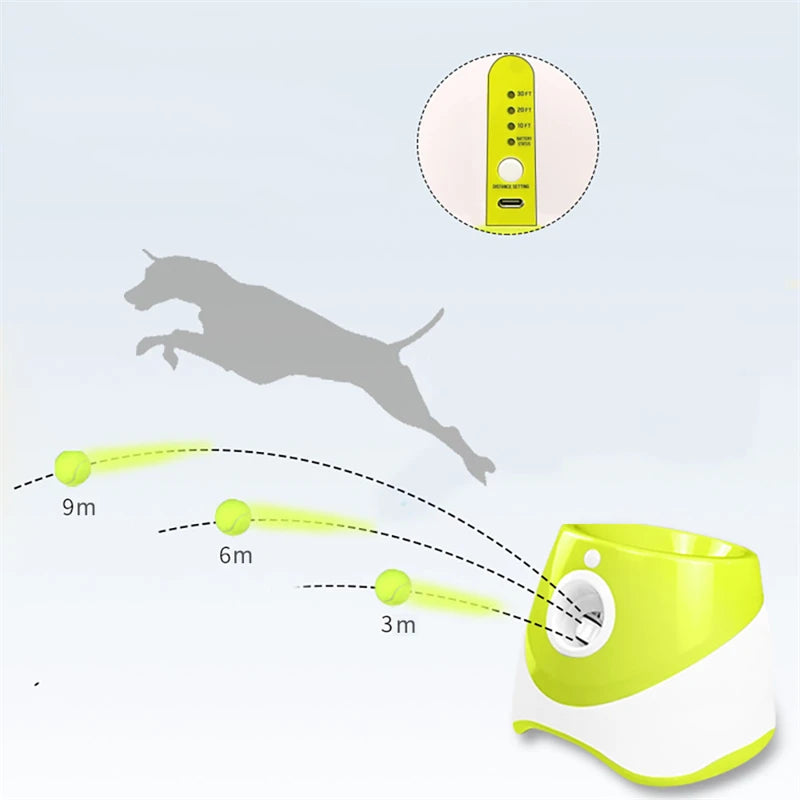 Automatic Tennis Launcher Dog Pet Toy